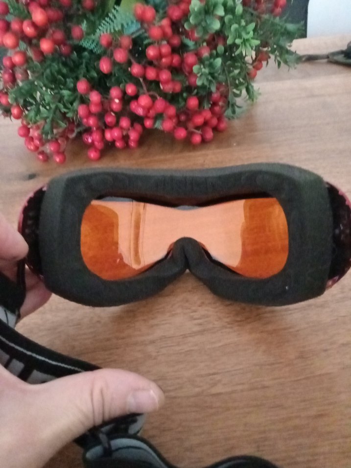 Kırmızı  Kayak Gözlüğü - Görsel 3