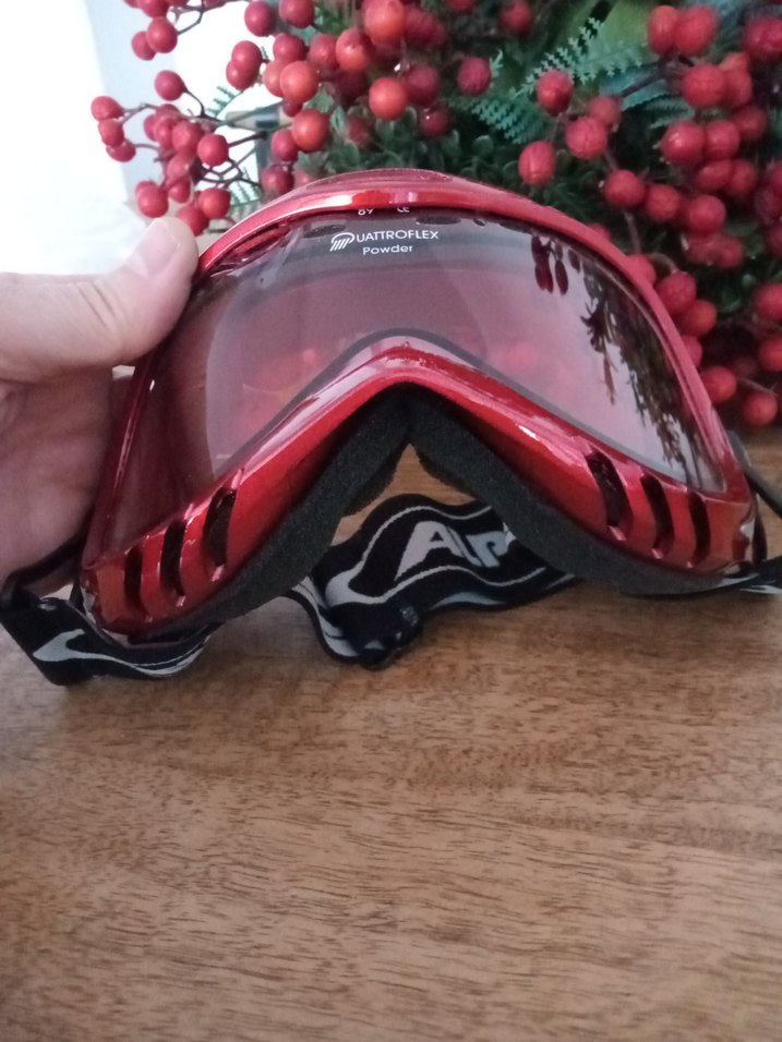 Kırmızı  Kayak Gözlüğü - Görsel 2