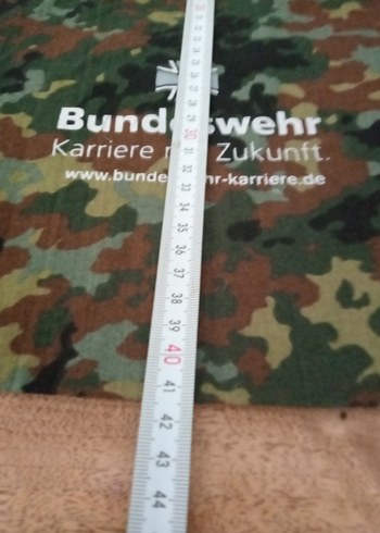 Beden kahverengi Renk Bundeswehr Kamuflaj Askeri çanta