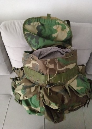 Kamuflaj Desenli Erkek Sırt Çantası