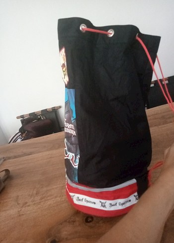 Disney Orjinal Korsan Temalı Siyah Çocuk Spor Çantası - Görsel 3