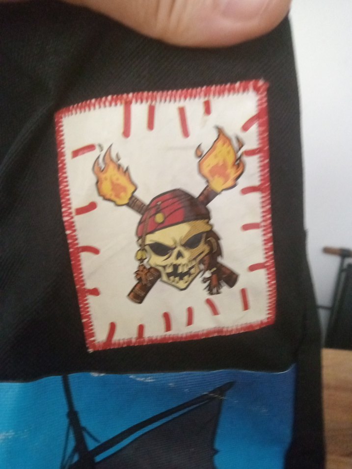 Disney Orjinal Korsan Temalı Siyah Çocuk Spor Çantası - Görsel 5