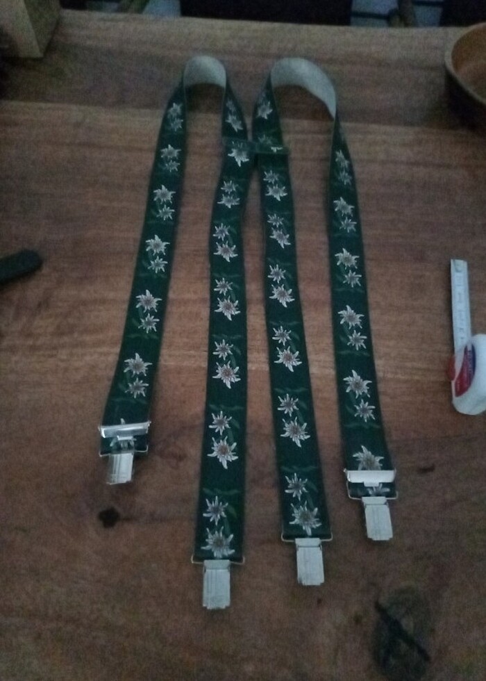 Yurtdışı ürünü Alman Erkek Pantolon askısı - Görsel 2