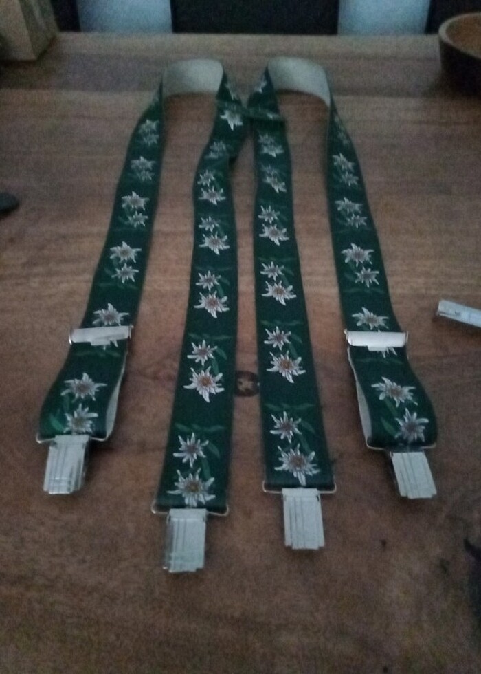 Yurtdışı ürünü Alman Erkek Pantolon askısı - Görsel 3