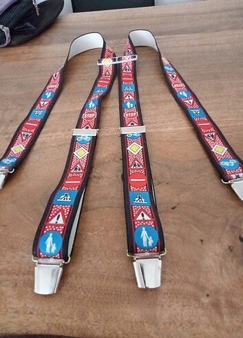 Trafik işaretleri temalı Pantolon askısı - Görsel 3