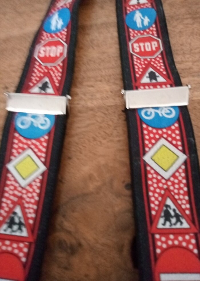 Trafik işaretleri temalı Pantolon askısı - Görsel 5