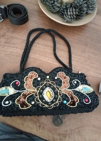 Çok şık Vintage bayan çantası 