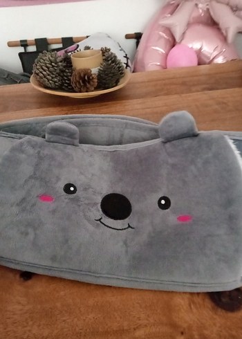 Beden Gri Peluş El ısıtma bel koruma