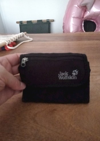 Jack Wolfskin Siyah Cüzdanı Velcro - Görsel 2