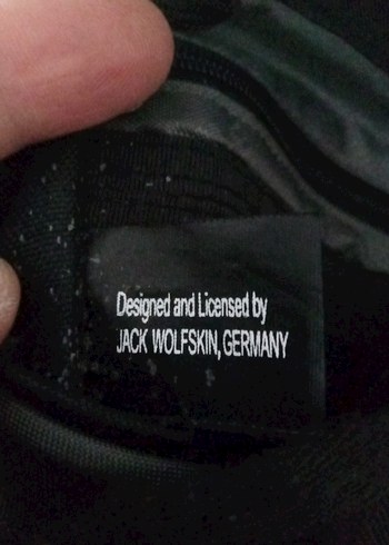 Jack Wolfskin Siyah Cüzdanı Velcro - Görsel 5