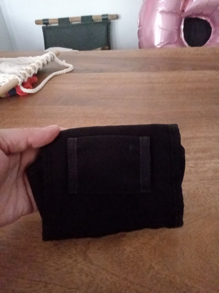 Jack Wolfskin Siyah Cüzdanı Velcro - Görsel 3