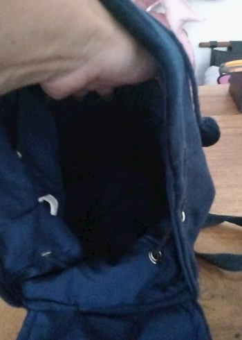 NYPD Temalı Mavi kadife Çocuk Sırt Çantası - Görsel 9