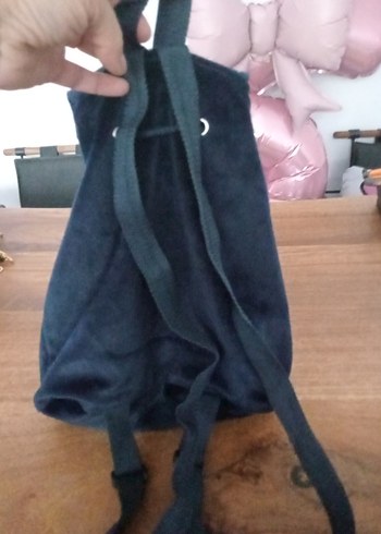 NYPD Temalı Mavi kadife Çocuk Sırt Çantası - Görsel 5