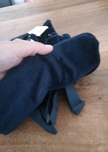 NYPD Temalı Mavi kadife Çocuk Sırt Çantası - Görsel 6