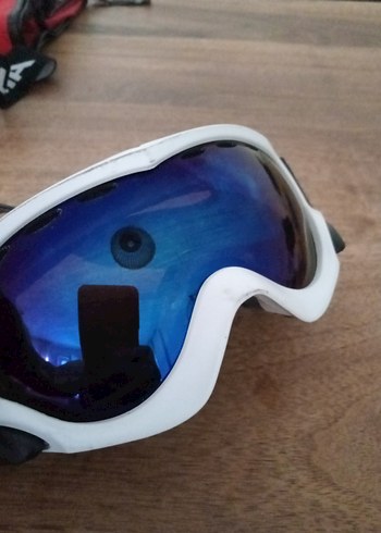 Beyaz Minimalist Erkek Kayak Gözlüğü - Görsel 2