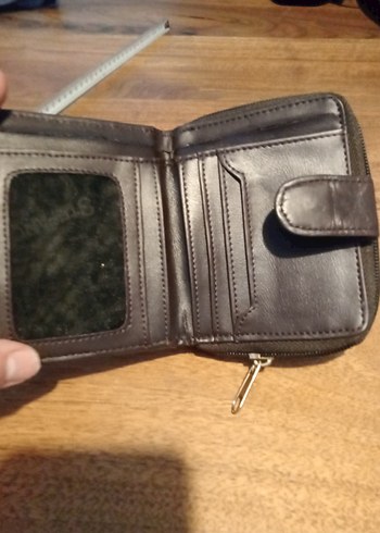 STEFANO Kahverengi Deri Fermuarlı Erkek Cüzdanı - Görsel 6