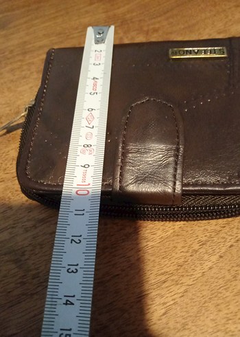 STEFANO Kahverengi Deri Fermuarlı Erkek Cüzdanı - Görsel 9