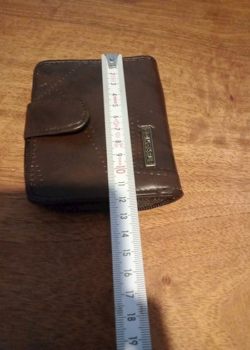 STEFANO Kahverengi Deri Fermuarlı Erkek Cüzdanı - Görsel 8