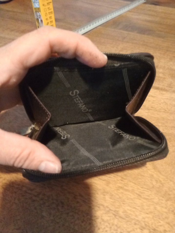 STEFANO Kahverengi Deri Fermuarlı Erkek Cüzdanı - Görsel 5