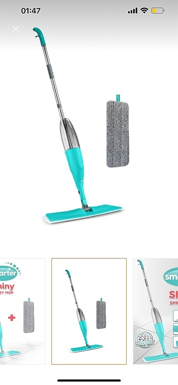 Smarter shiny mop