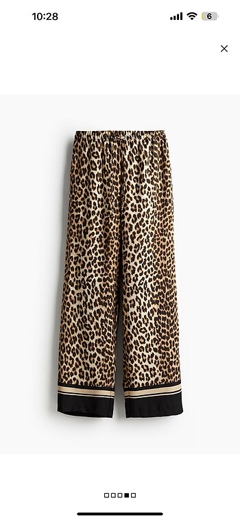 H&M leopar pantolon