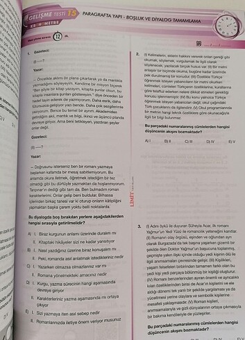 Beden LİMİT YAYINLARI KRONOMETRE PARAGRAF