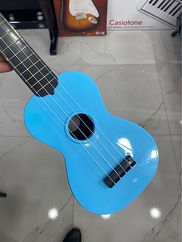 Mavi Renk Kompozit Soprano Ukulele