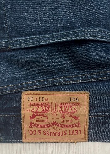 Levis 501 original yeni - Görsel 6