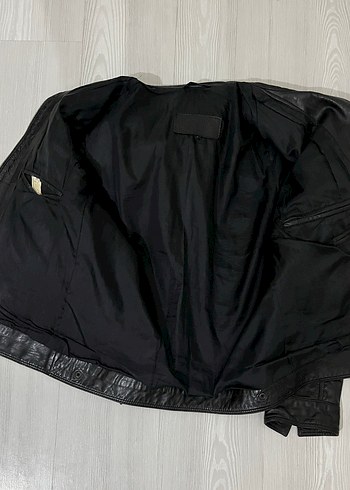 ASRIN Siyah hakiki Deri Biker Ceket #derimod #desa #derimont - Görsel 6