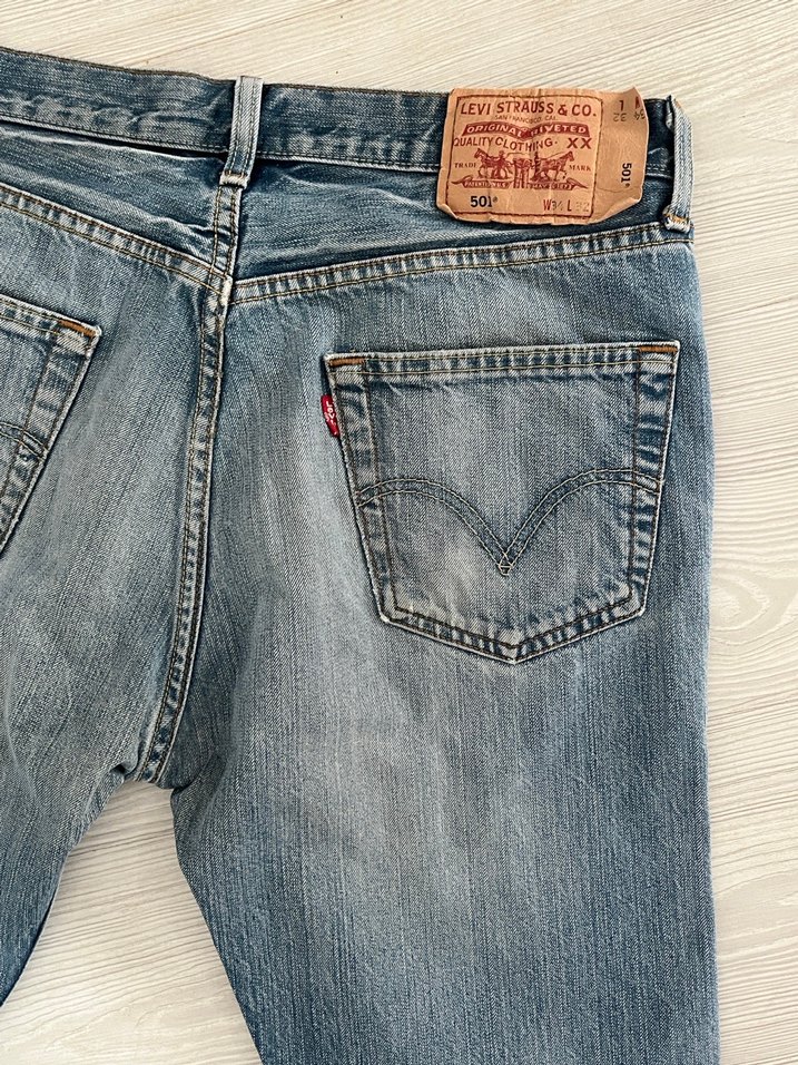 Levis 501 orjiginal vintage - Görsel 4