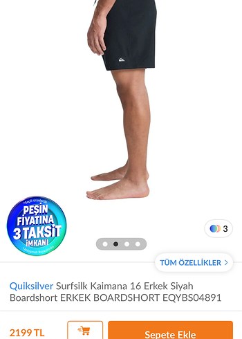 Quiksilver ürünü