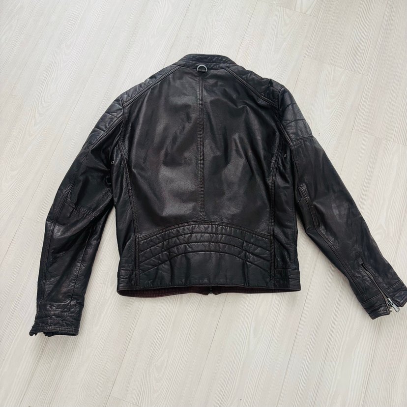 BUFFALO DERİSİ BIKER CEKET — görsel 2/5