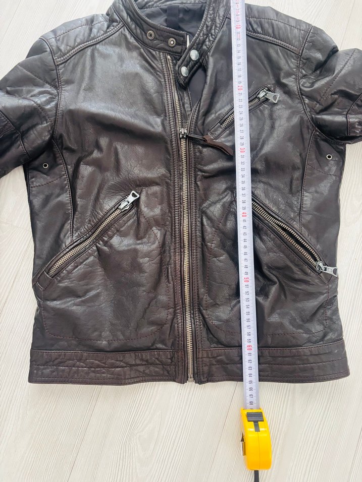 BUFFALO DERİSİ BIKER CEKET — görsel 4/5