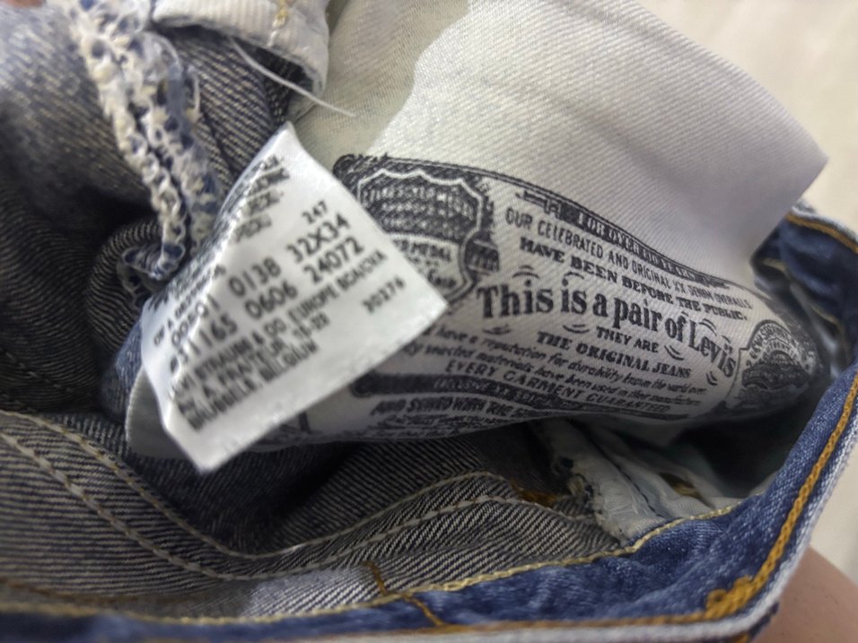 Levis 501 bootcut efsane vintage — görsel 4/5