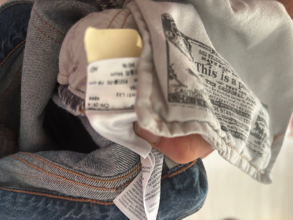 Levis 501 xx orjinal — görsel 6/6