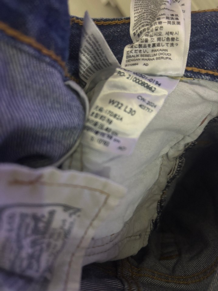 Levis 501 original 2000s — görsel 6/7