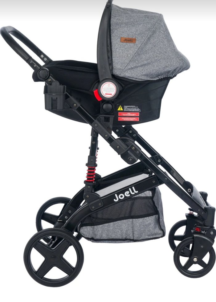 Gri Çok Fonksiyonlu Bebek Arabası - Görsel 2