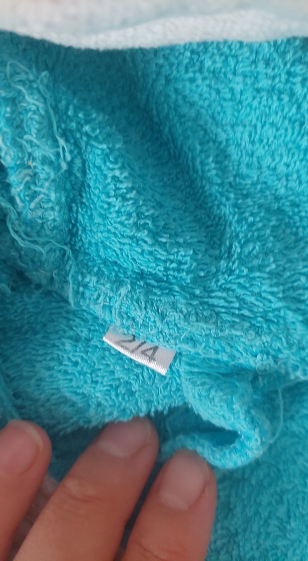 Kapüşonlu Erkek Çocuk Bornoz - Mavi - Görsel 3