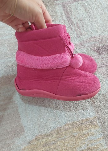 Diğer Pembe Kürklü Kız Çocuk Botu