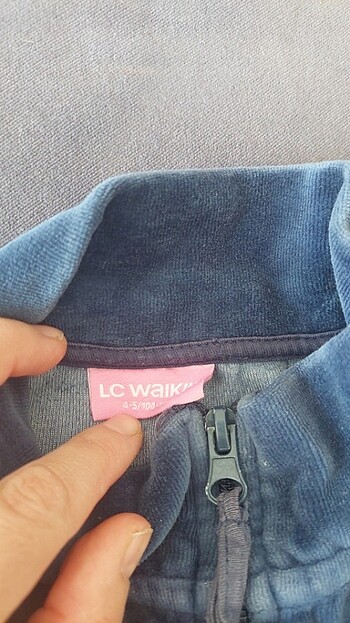 LC Waikiki Kadife eşofman üstü