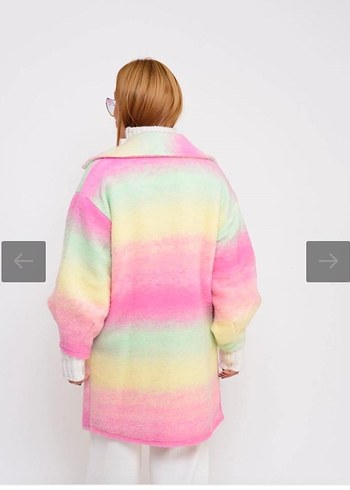 Renkli Degrade Kaban ( PARK MODA )' nın - Görsel 4