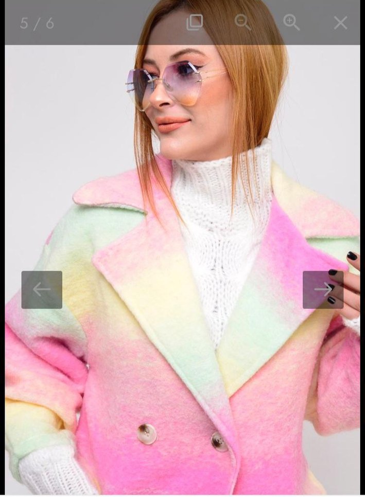 Renkli Degrade Kaban ( PARK MODA )' nın - Görsel 5