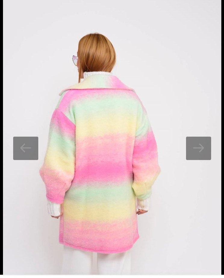 Renkli Degrade Kaban ( PARK MODA )' nın - Görsel 4