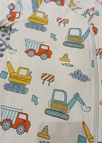 Renkli Baskılı Çocuk Uyku Tulumu ( 24-36 beden) - Görsel 2