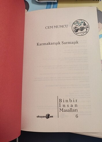  Cem Mumcu karmakarışık sarmaşık kitap