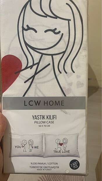 Lcw home yastık kılıfı çift kişilik