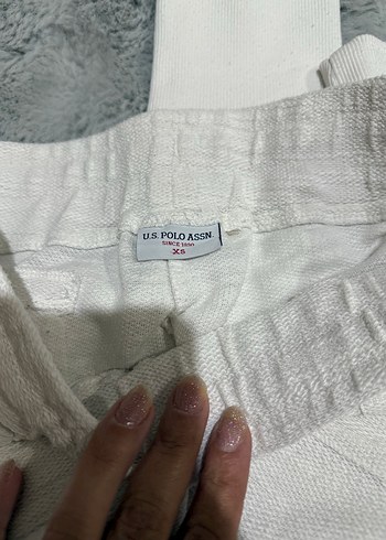 xs Beden beyaz Renk U.s. Polo Assn beyaz eşofman altı