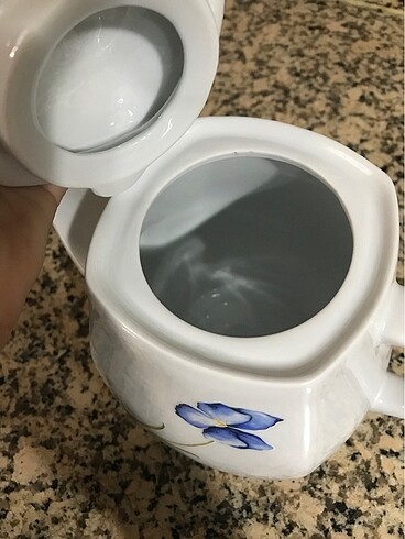 Beden Porselen Çaydanlık