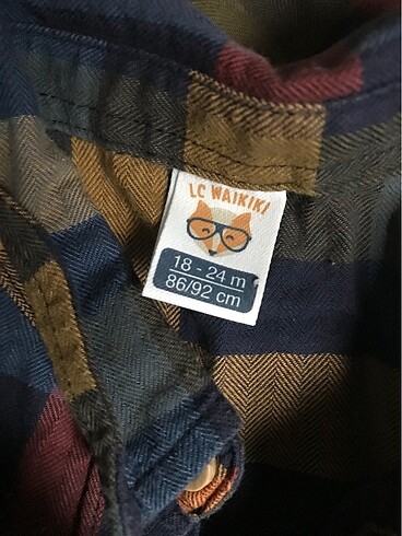 18-24 ay gömlek - Görsel 2