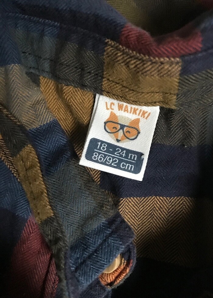 18-24 ay gömlek - Görsel 2